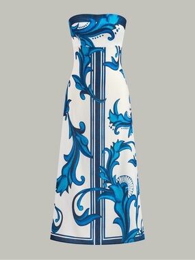 monet floral print split midi dress Commense | Dresses | Commense Monet Floral Print Split Midi Dress Size  Medium